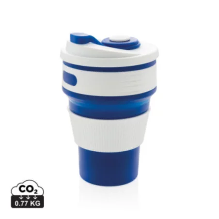 Gobelet pliable publicitaire en silicone 