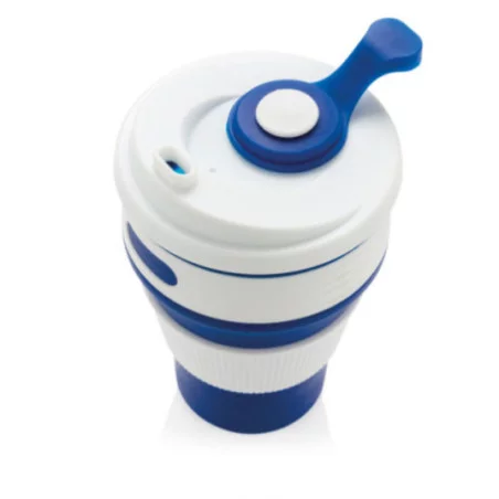Gobelet pliable publicitaire en silicone 