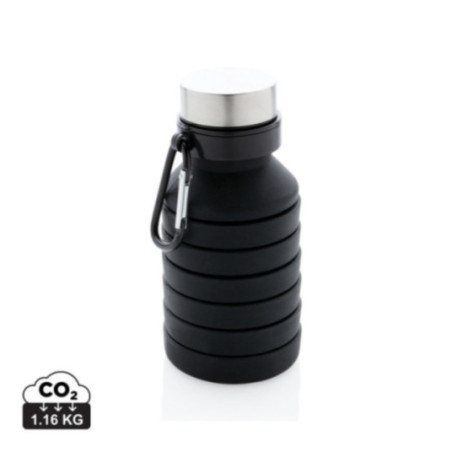 Gourde pliable personnalisée en silicone 550 ml 