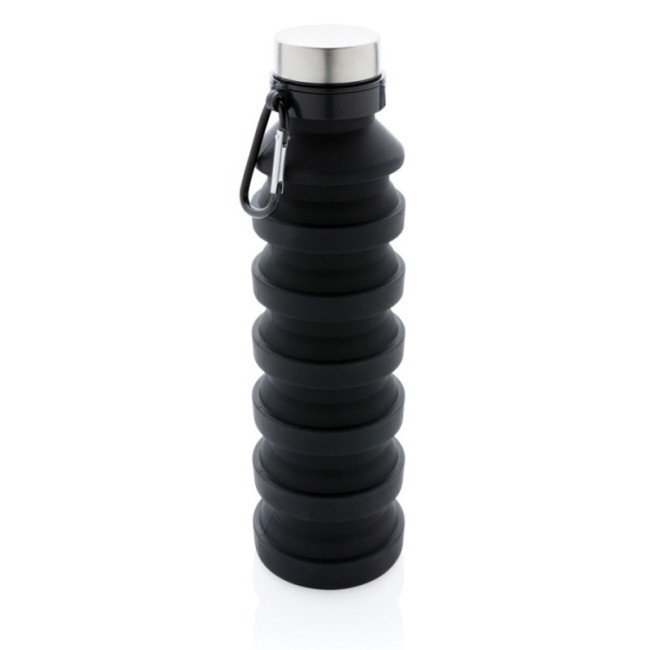 Gourde pliable personnalisée en silicone 550 ml 