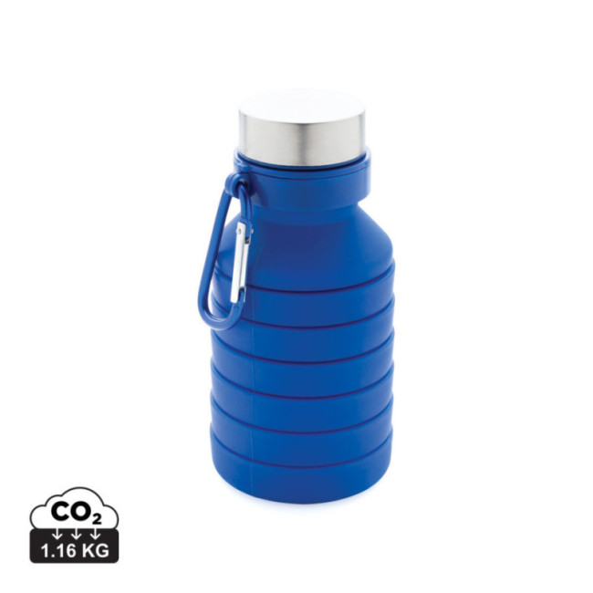Gourde pliable personnalisée en silicone 550 ml 