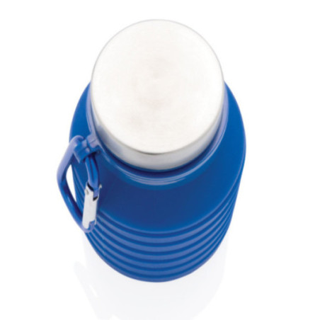 Gourde pliable personnalisée en silicone 550 ml 
