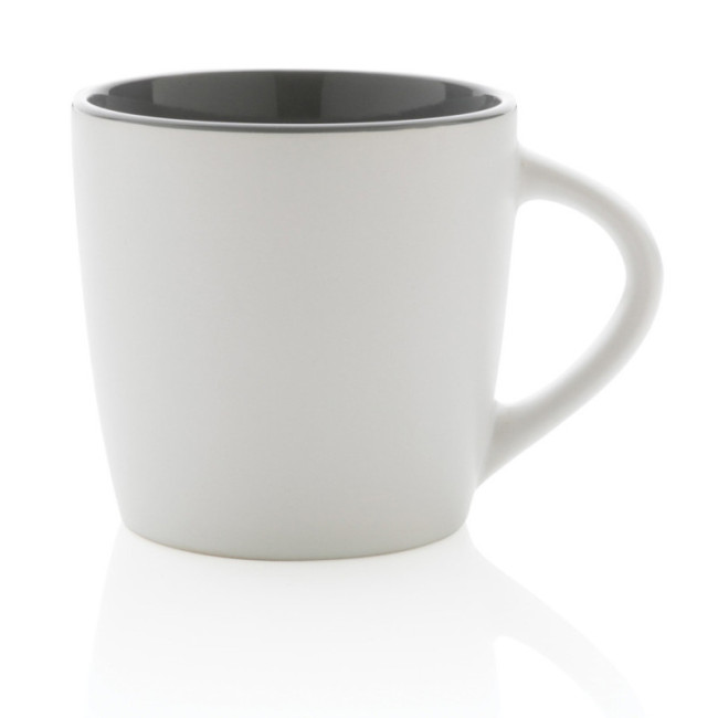 Mug publicitaire en céramique et intérieur coloré 300 ml 