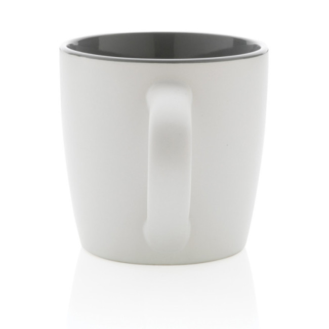 Mug publicitaire en céramique et intérieur coloré 300 ml 