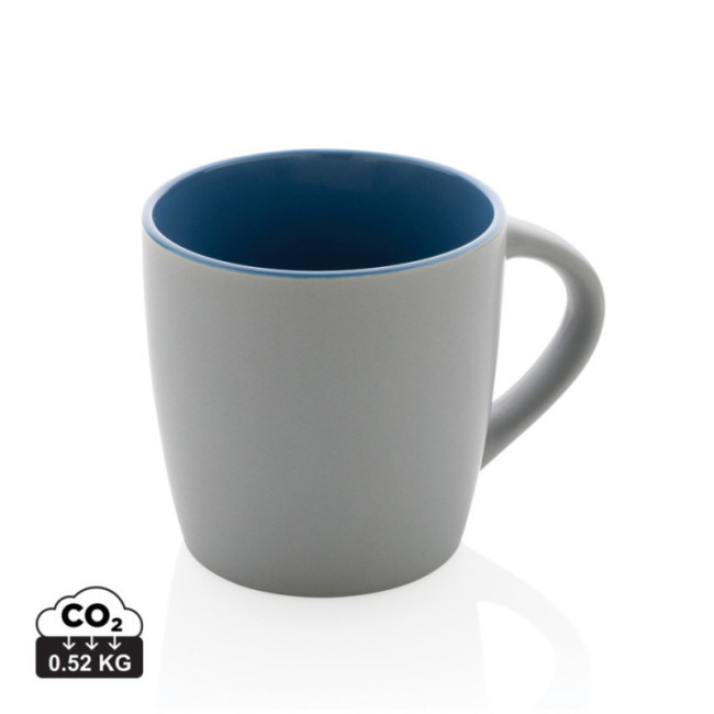 Mug publicitaire en céramique et intérieur coloré 300 ml 
