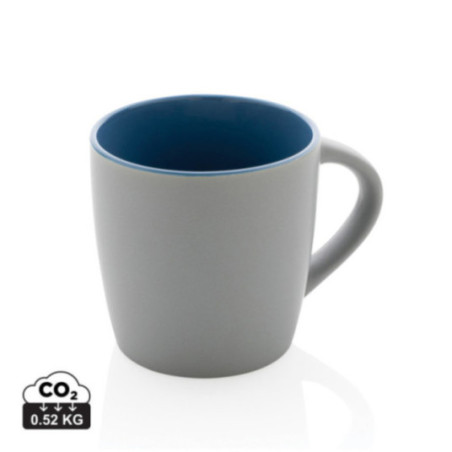 Mug publicitaire en céramique et intérieur coloré 300 ml 