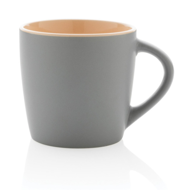Mug publicitaire en céramique et intérieur coloré 300 ml 