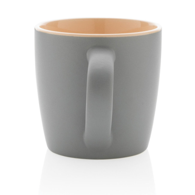 Mug publicitaire en céramique et intérieur coloré 300 ml 