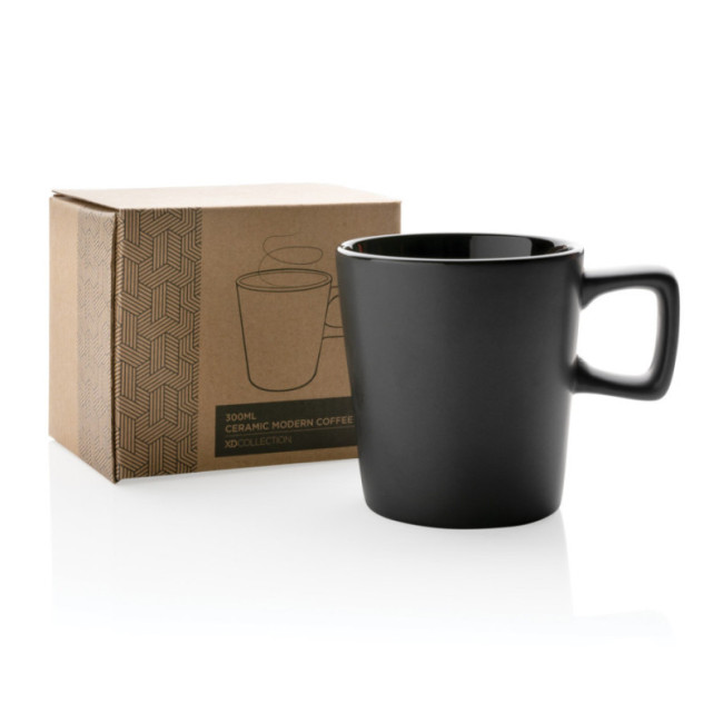 Mug personnalisé en céramique design moderne 300 ml 