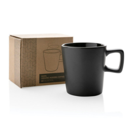Mug personnalisé en céramique design moderne 300 ml 
