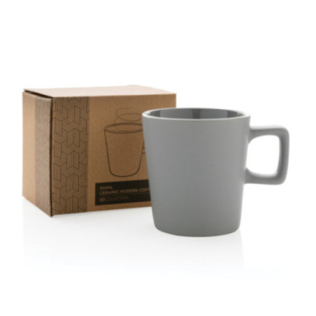 Mug personnalisé en céramique design moderne 300 ml 
