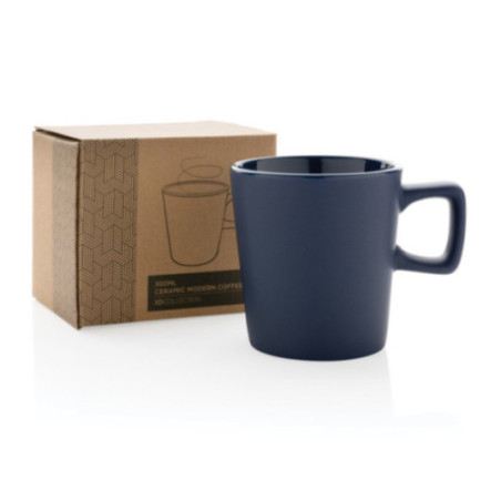 Mug personnalisé en céramique design moderne 300 ml 