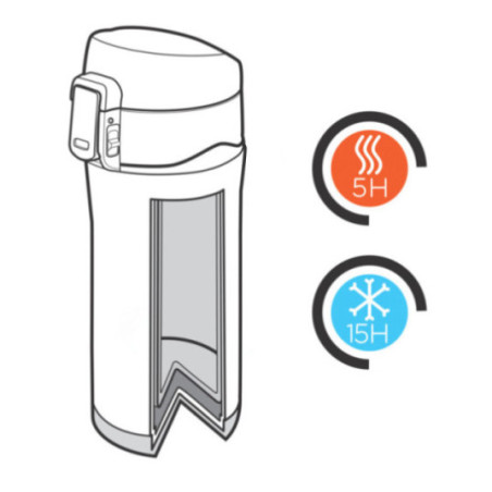 Gobelet personnalisé à fermeture facile 300ml 