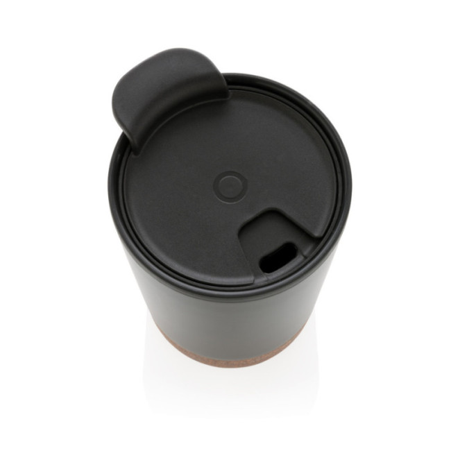 Tasse à café isotherme liège et acier recyclé 300 ml 