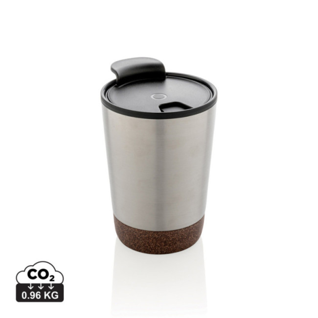 Tasse à café isotherme liège et acier recyclé 300 ml 
