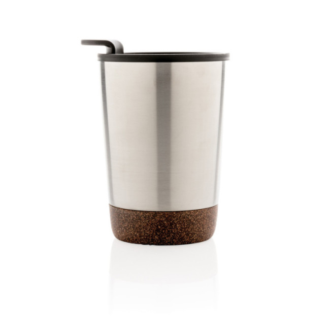 Tasse à café isotherme liège et acier recyclé 300 ml 