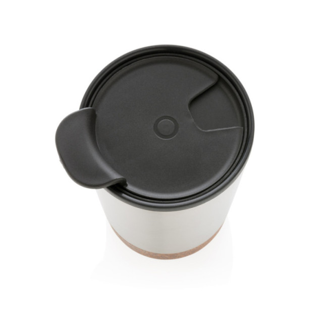 Tasse à café isotherme liège et acier recyclé 300 ml 