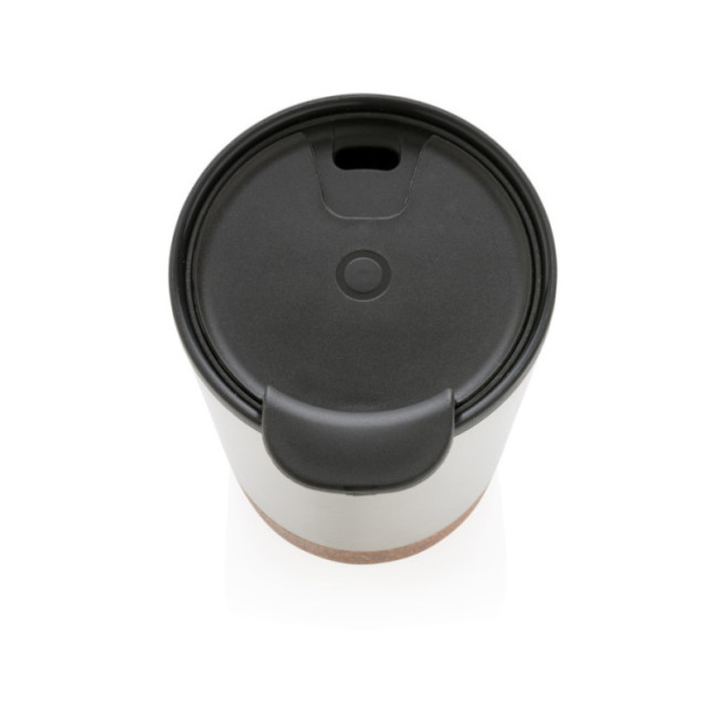 Tasse à café isotherme liège et acier recyclé 300 ml 