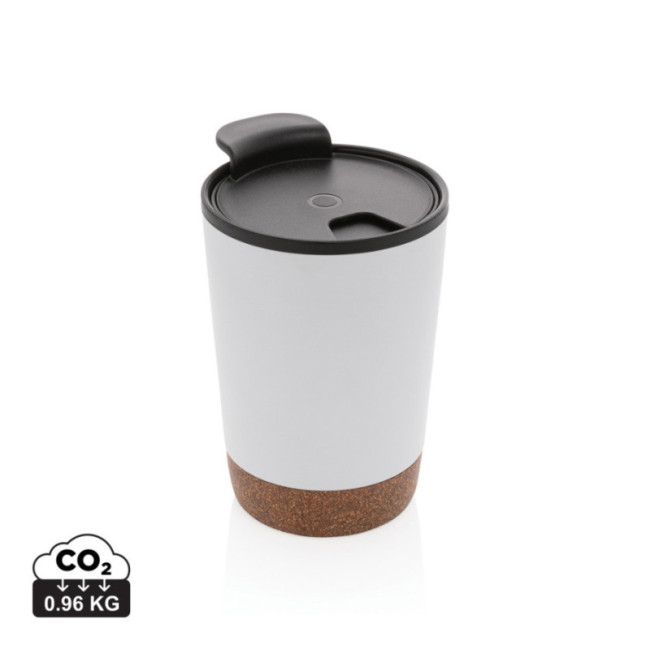 Tasse à café isotherme liège et acier recyclé 300 ml 