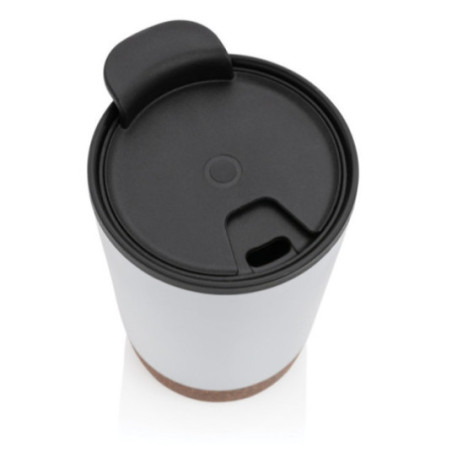 Tasse à café isotherme liège et acier recyclé 300 ml 