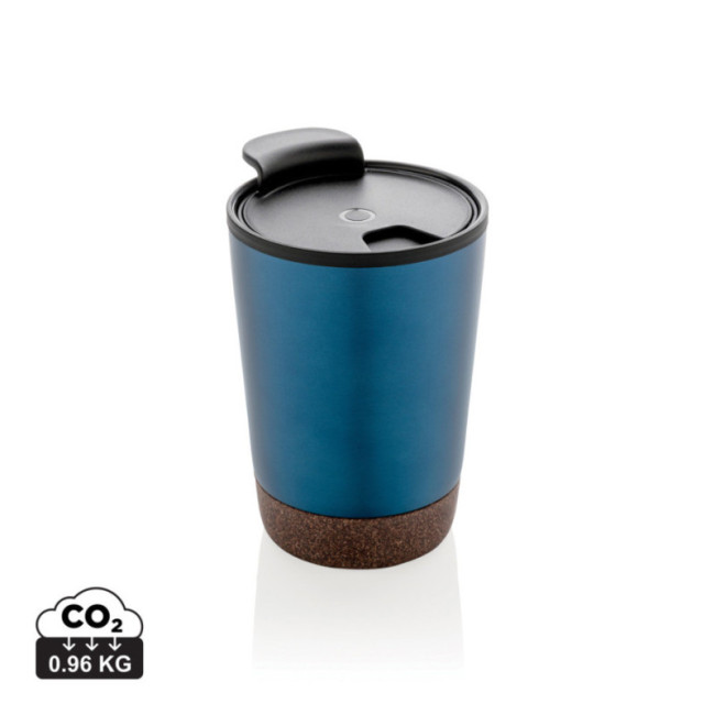 Tasse à café isotherme liège et acier recyclé 300 ml 