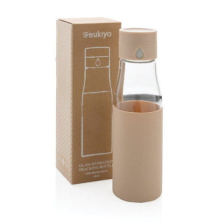 Bouteille personnalisable avec compteur Ukiyo 600ml 