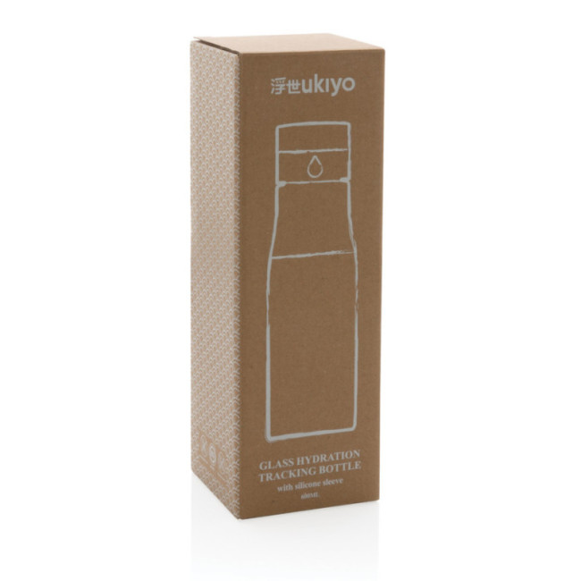 Bouteille personnalisable avec compteur Ukiyo 600ml 