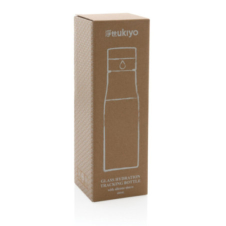 Bouteille personnalisable avec compteur Ukiyo 600ml 