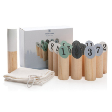Jeu de quilles scandinaves personnalisables 