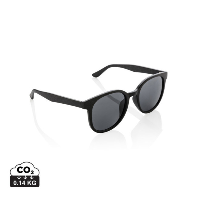 Lunettes de soleil personnalisées en fibre de paille 