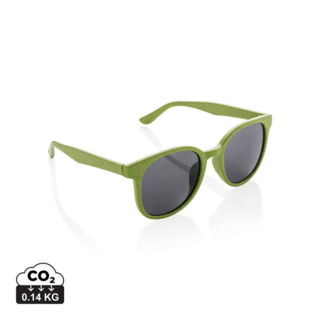 Lunettes de soleil personnalisées en fibre de paille 