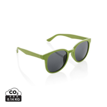 Lunettes de soleil personnalisées en fibre de paille 
