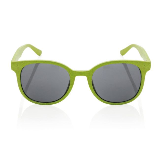 Lunettes de soleil personnalisées en fibre de paille 