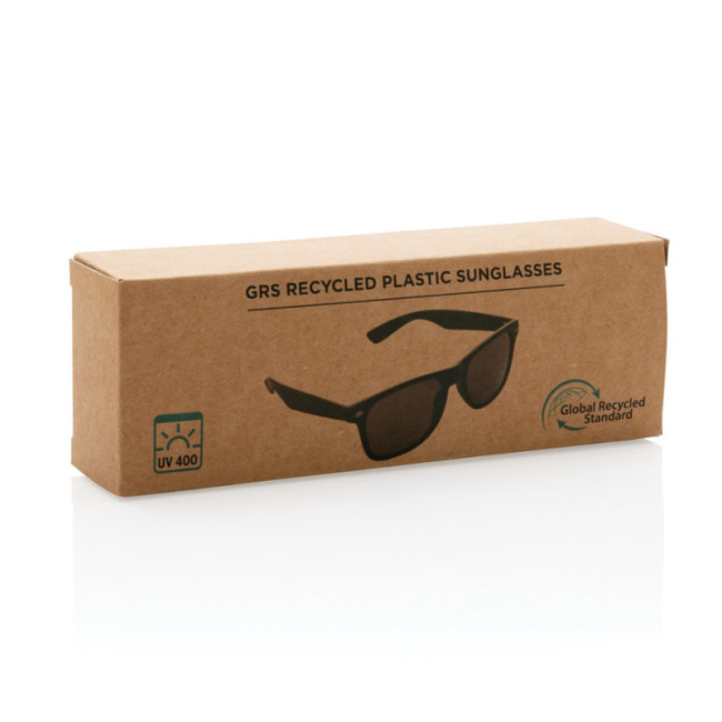 Lunettes de soleil personnalisables en plastique recyclé GRS 