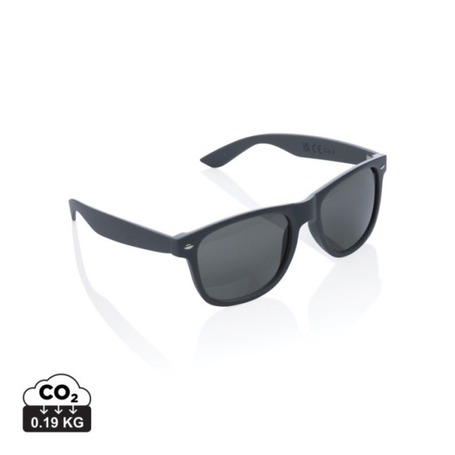 Lunettes de soleil personnalisables en plastique recyclé GRS 