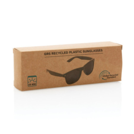 Lunettes de soleil personnalisables en plastique recyclé GRS 