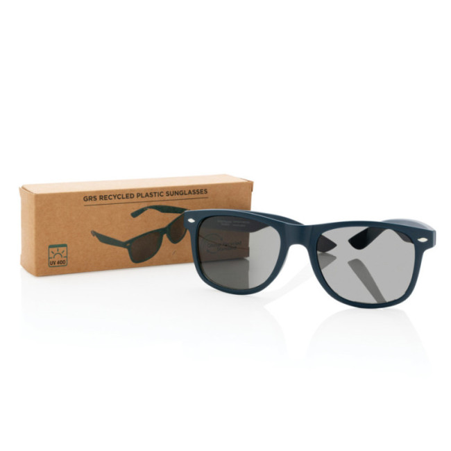 Lunettes de soleil personnalisables en plastique recyclé GRS 