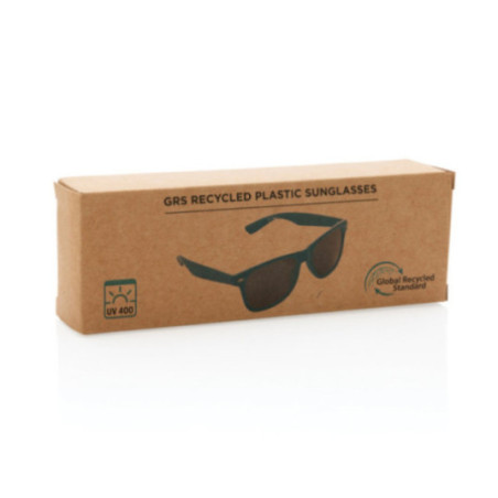 Lunettes de soleil personnalisables en plastique recyclé GRS 