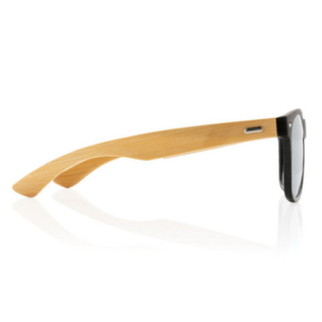 Lunettes de soleil personnalisées en bambou et plastique recyclé RCS 