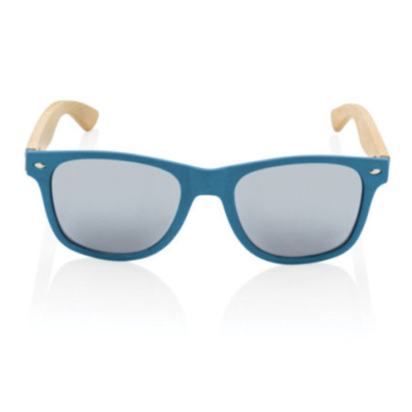 Lunettes de soleil personnalisées en bambou et plastique recyclé RCS 