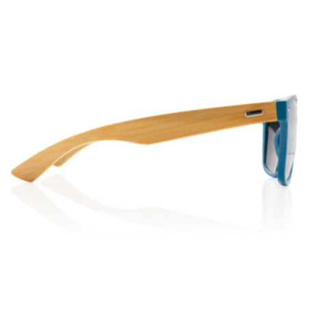 Lunettes de soleil personnalisées en bambou et plastique recyclé RCS 
