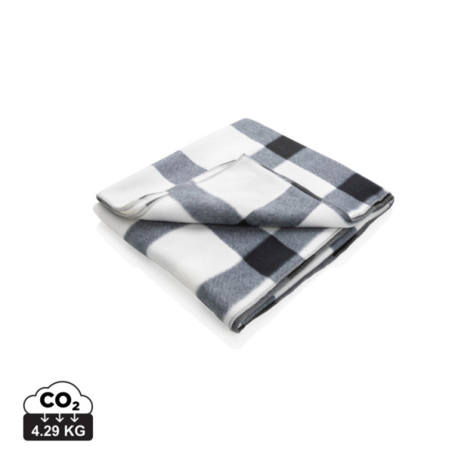 Plaid personnalisé à carreaux 