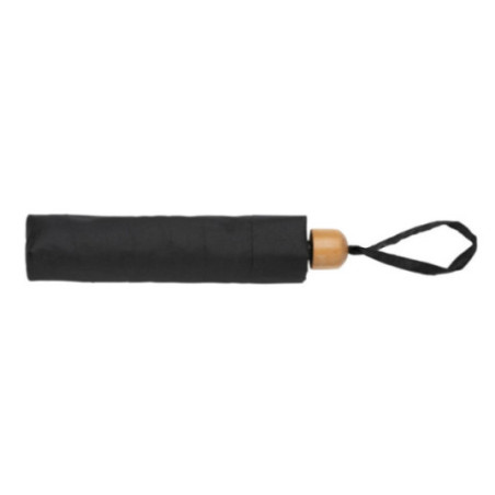 Mini Parapluie personnalisé avec poignée bambou AWARE™ Impact 20.5" 