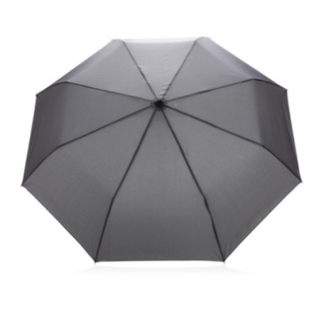 Mini Parapluie personnalisé avec poignée bambou AWARE™ Impact 20.5" 