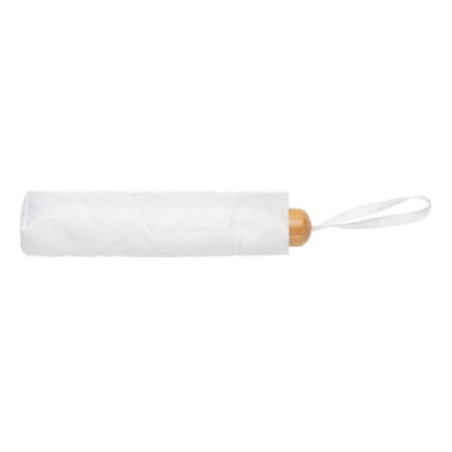 Mini Parapluie personnalisé avec poignée bambou AWARE™ Impact 20.5" 
