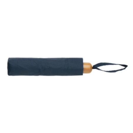 Mini Parapluie personnalisé avec poignée bambou AWARE™ Impact 20.5" 
