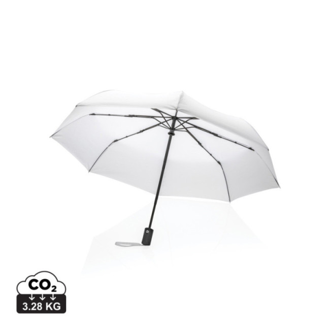 Parapluie automatique personnalisé en rPET 190T AWARE™ Impact 21" 