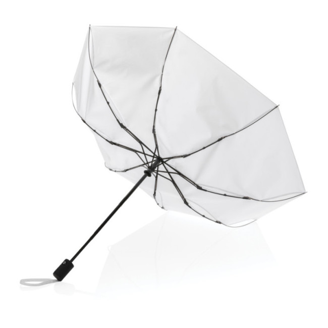 Parapluie automatique personnalisé en rPET 190T AWARE™ Impact 21" 
