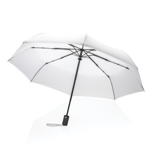 Parapluie automatique personnalisé en rPET 190T AWARE™ Impact 21" 