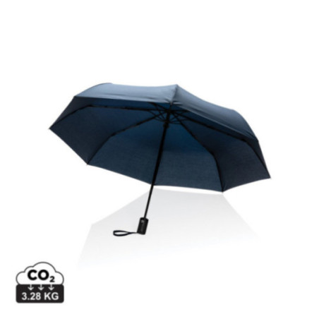 Parapluie automatique personnalisé en rPET 190T AWARE™ Impact 21" 